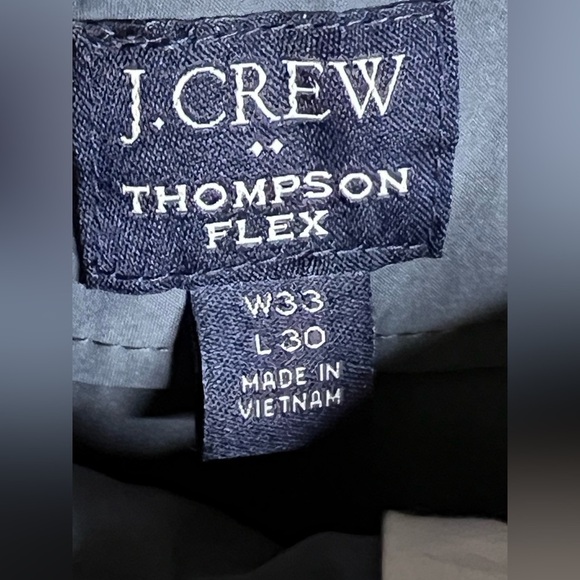 J.CREW Factory NWT Thompson Flex Tapered Pant 33X30 - Picture 6 of 8